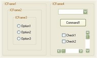Frame ActiveX control screenshot